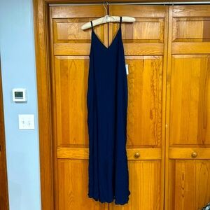 Navy blue sun dress